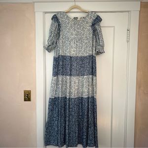 Endless Rose Floral Tiered Maxi Dress, size L